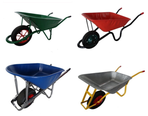 540mm Garden Cart Tools 150kg 6 Cu Ft Gerobak Dengan Rangka Baja 1
