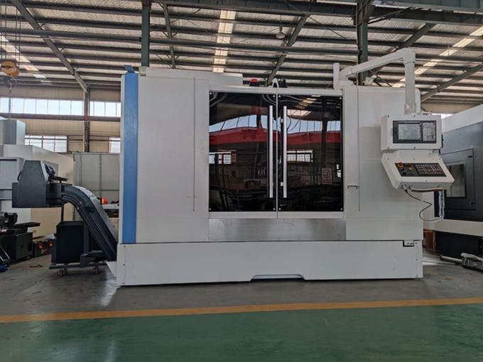 Mesin Penggilingan Logam Cnc 380V Dengan Bantalan Kaki Pusat Mesin CNC 1