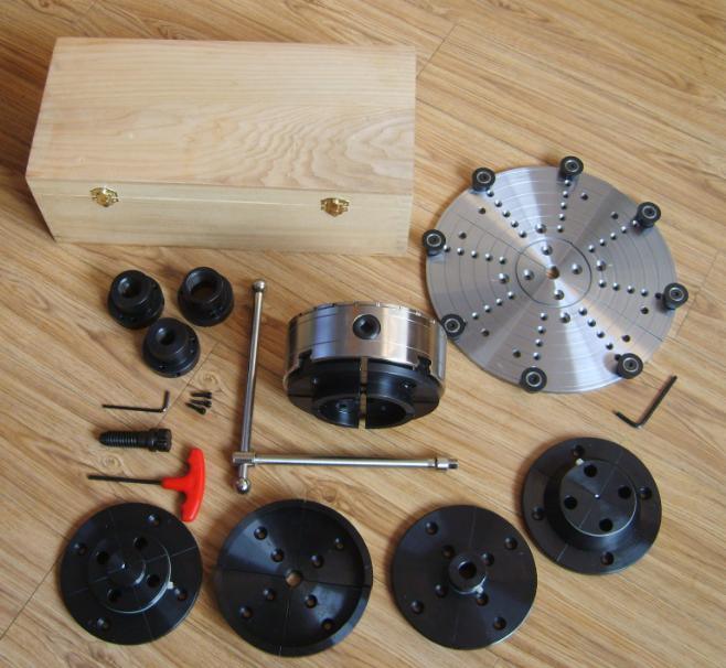 Umbrella Gear Wood Lathe Chuck Tools Woodworking Dengan 3mmL Wrench 0