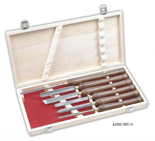 Round Punch Wood Lathe Tool Set SGS Spinning Wood Carving For Woodworking 0