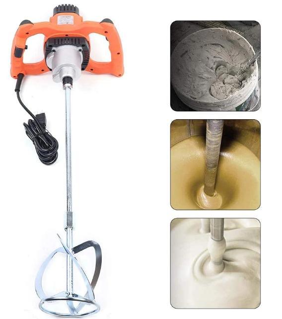 60HZ Electric Power Tools CE Fast Charging Portable Pencampur Cat Mixer 1