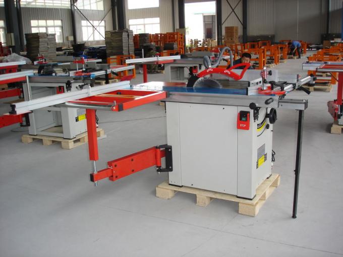 Mesin Penekan Kayu 16mm Horizontal Layout Panel Table Saw 0