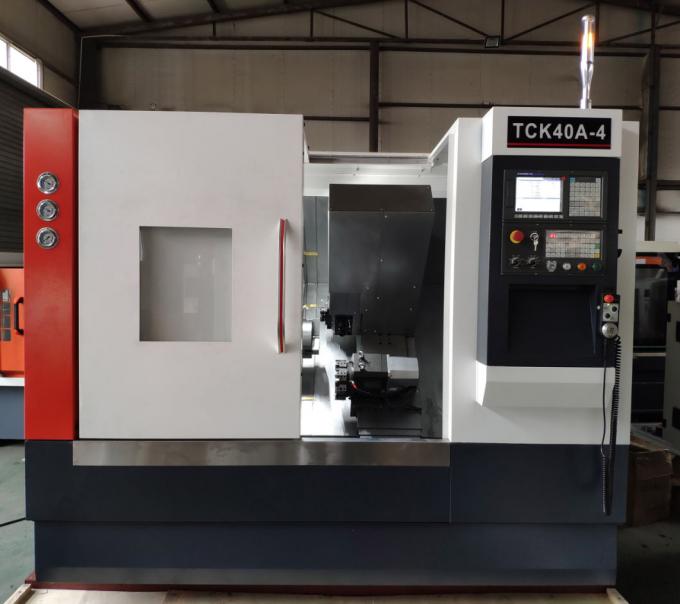 Mesin Pemroses Logam Tempat Tidur Miring Linear Guideway Mesin Finishing Permukaan 1