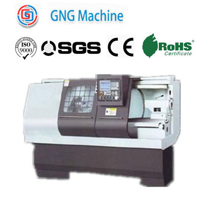Ck6136 Bubut Logam CNC 360mm Horizontal Cnc Bubut Otomatis Presisi