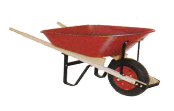 540mm Garden Cart Tools 150kg 6 Cu Ft Gerobak Dengan Rangka Baja