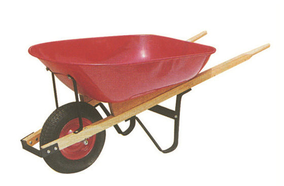 540mm Garden Cart Tools 150kg 6 Cu Ft Gerobak Dengan Rangka Baja