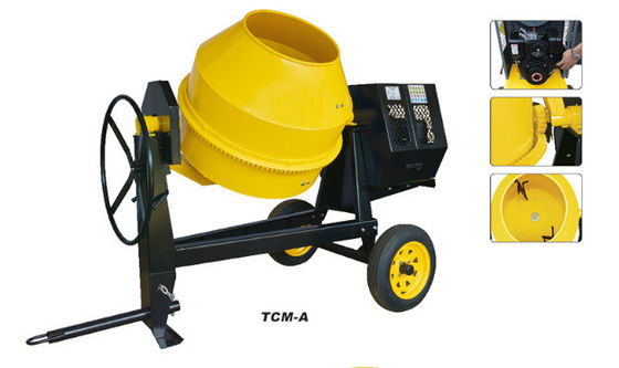 Mesin Pengaduk Beton Listrik CE 7.5HP Konstruksi Berukuran Sedang