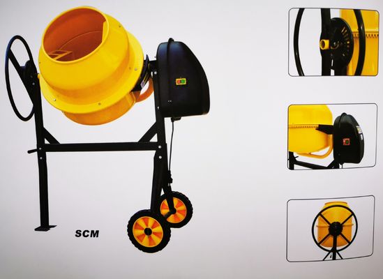 EMC Menyetujui Mixer Beton Diesel 500l Mixer Beton Untuk Perbaikan Rumah
