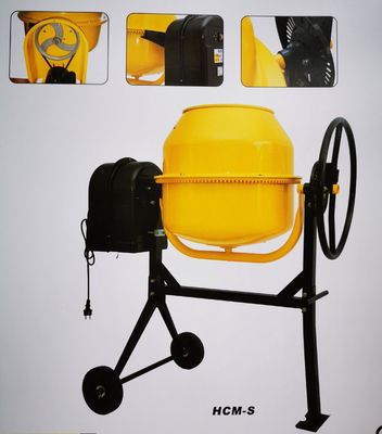 Mesin Pengaduk Beton Elektrik Tipe Rotor 650W Dengan Mulut Drum