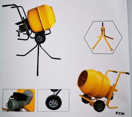 Struktur Novel Jenis Rotor Pengaduk Beton Semen Mini Dengan Bejana Tekanan