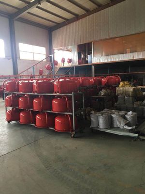 Mesin Pengaduk Beton Roll Portabel Mesin Gas Gagang Bulat 1.0mm