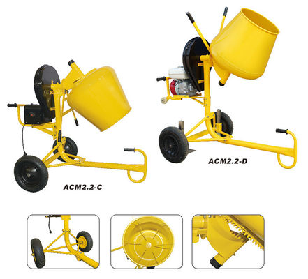 Mesin Pengaduk Beton Mini 650W Ringan Dengan Pompa Mini