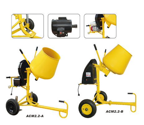 Mesin Pengaduk Beton Mini 650W Ringan Dengan Pompa Mini
