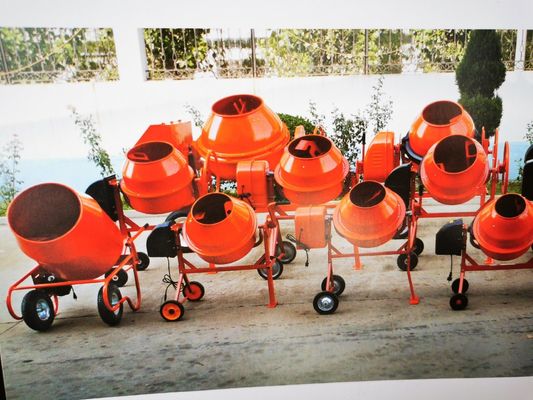 Mesin Pengaduk Beton Mini Tipe Barrow 140L Pengaduk Beton Portabel