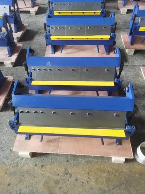 Mesin Pemotong Geser Tangan 1220mm Rem Mesin Lipat Logam Listrik