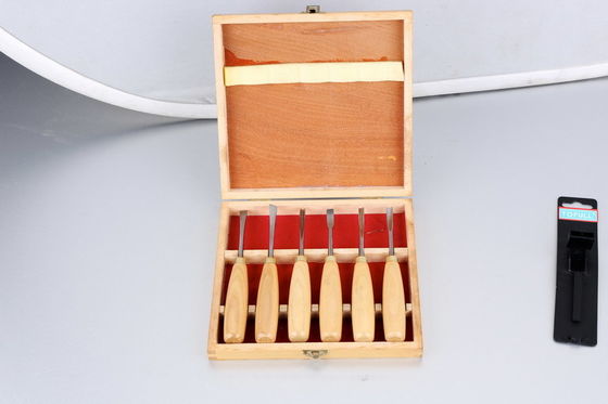 Round Punch Wood Turning Chisel Set Domestik Ashtree Untuk Woodworking