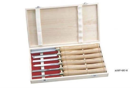 Alat Bubut Kayu Pukulan Datar Set Butt Chisel Wood Turning Lathe Machine