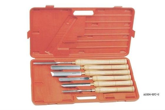 Round Punch Wood Lathe Tool Set SGS Spinning Wood Carving For Woodworking