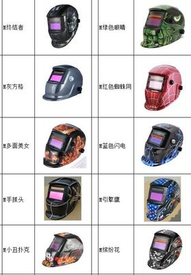 Helm Las Topeng Pelindung Tenaga Surya Cetak Listrik