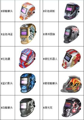 Helm Las Topeng Pelindung Tenaga Surya Cetak Listrik