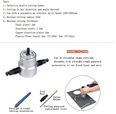 Heavy Duty Drilling Electric Power Tools 380V Metal Cutting Nibbler