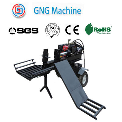 45ton Gasoline Wood Chipper Kayu Buatan Log Splitter Sertifikasi ISO