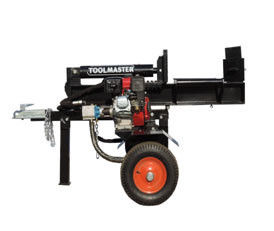 100mm Pemotong Log Kayu Bensin Presisi Horizontal Log Splitter