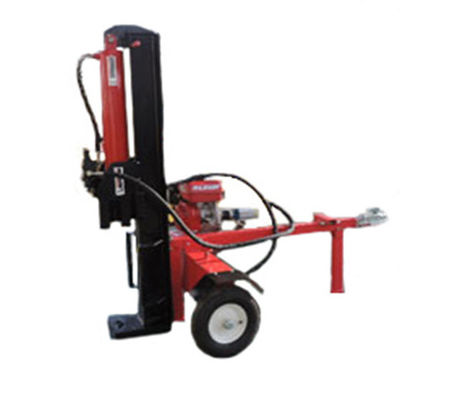 100mm Pemotong Log Kayu Bensin Presisi Horizontal Log Splitter