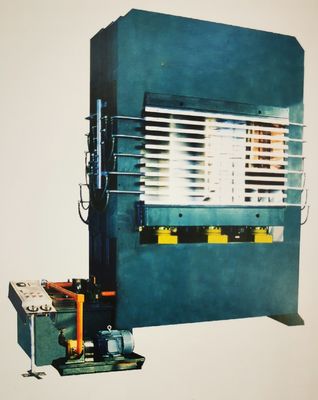 Mesin Press Woodworking Struktur Padat Mesin Press Panas Hidrolik