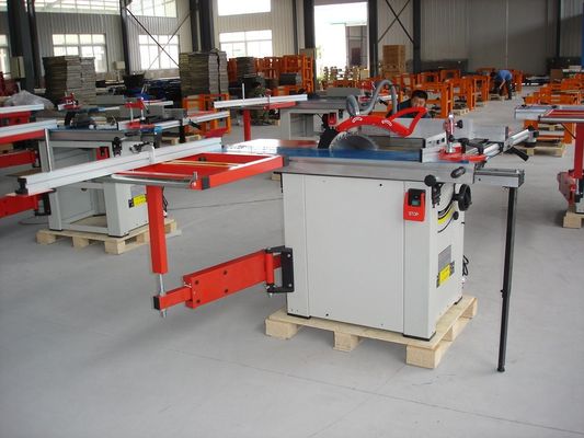 Mesin Penekan Kayu Kecepatan Variabel Sertifikasi ISO Compact Table Saw