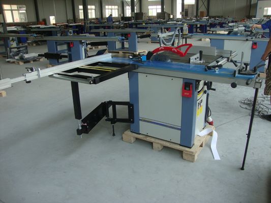 Mesin Penekan Kayu Kecepatan Variabel Sertifikasi ISO Compact Table Saw