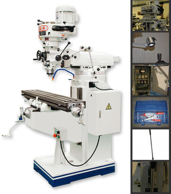Mesin Pengebor Turret Struktur Kantilever CNC Universal