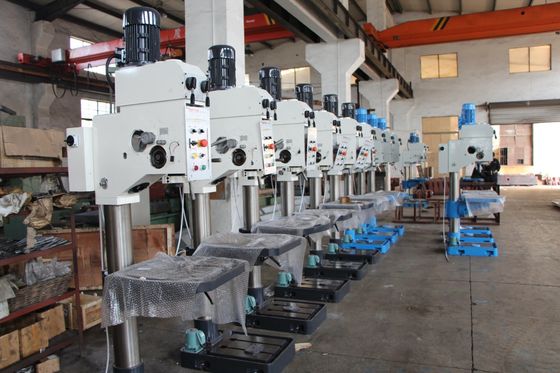 Mesin Pengeboran Logam Presisi Normal 1500W Pengerjaan Bor Logam