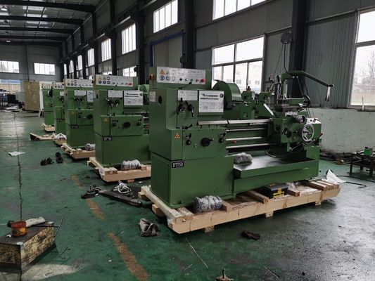 QL1320 Horizontal Cnc Bubut Mesin Benang Pipa Logam Kekasaran Permukaan