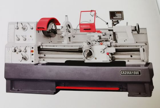 C6251 CNC Metal Lathe Heavey Duty Super Rigidity Single Phase Metal Lathe