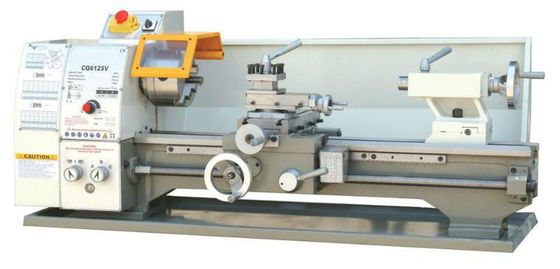 Mini Bubut Logam CNC Presisi Manual Mesin Bubut Bench Tahan Aus