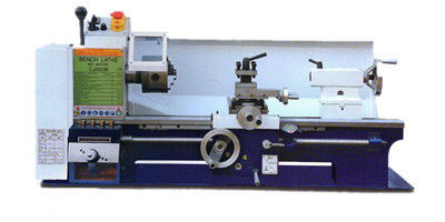 Mini Bubut Logam CNC Presisi Manual Mesin Bubut Bench Tahan Aus