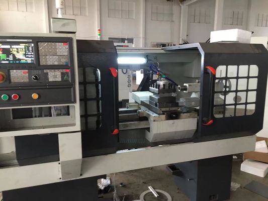 Mesin Pemroses Logam Tempat Tidur Miring Linear Guideway Mesin Finishing Permukaan