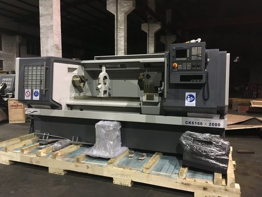 Flate Bed 400mm Cnc Metal Turning Lathe Horizontal ISO 9001 Hardway