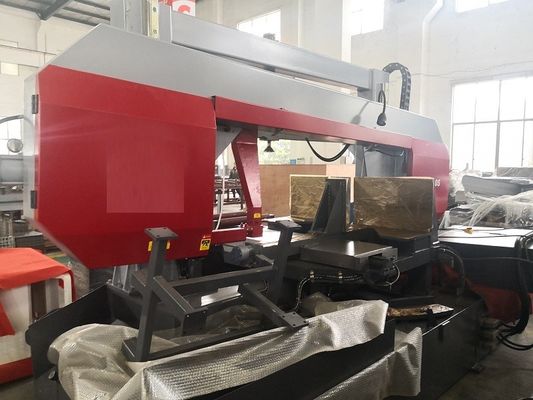 Mesin pemotong logam berat silinder listrik Kontrol hidrolik