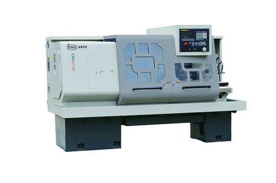 6000rpm Kontrol numerik komputer Mesin bubut logam sumbu X/Z Pengurangan kecepatan 1-5000mm/Min